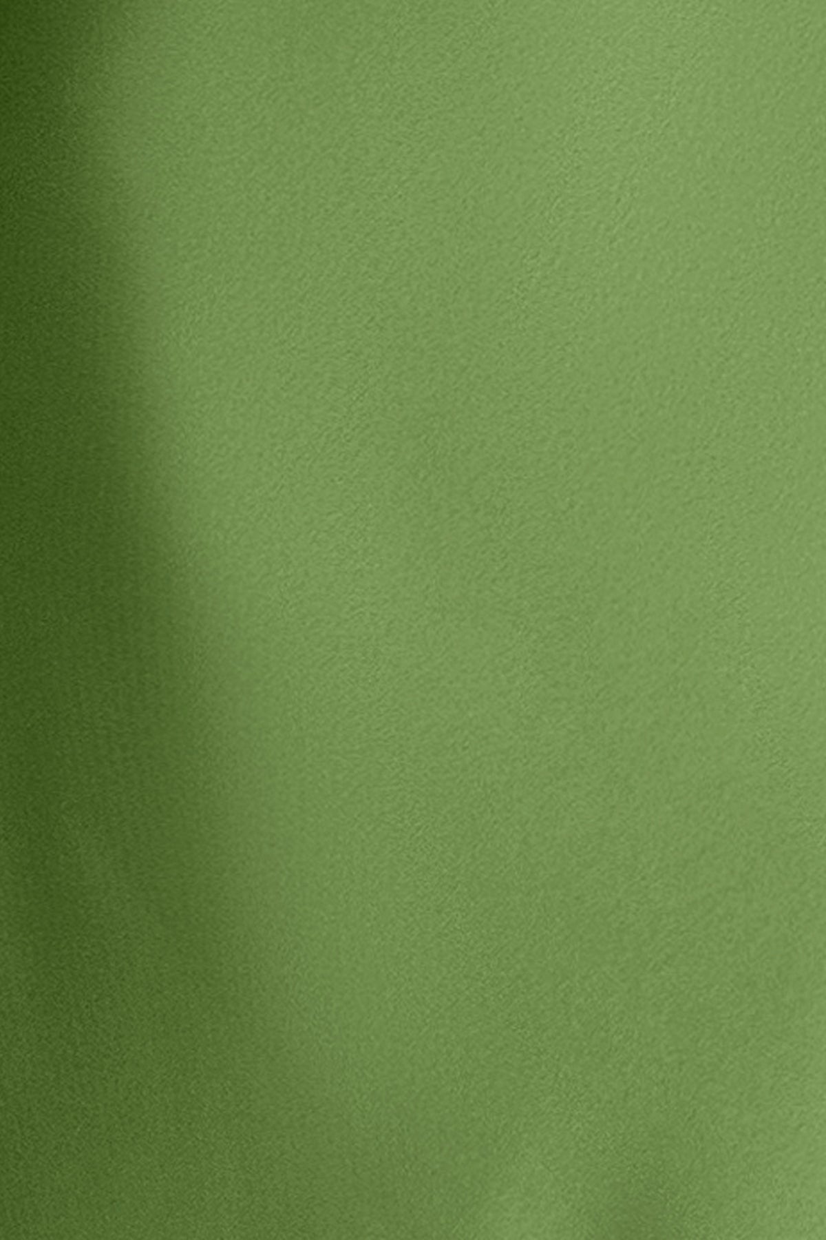 Petite "Zoella" Satin V-Neck Dress - Moss | Betsy & Adam
