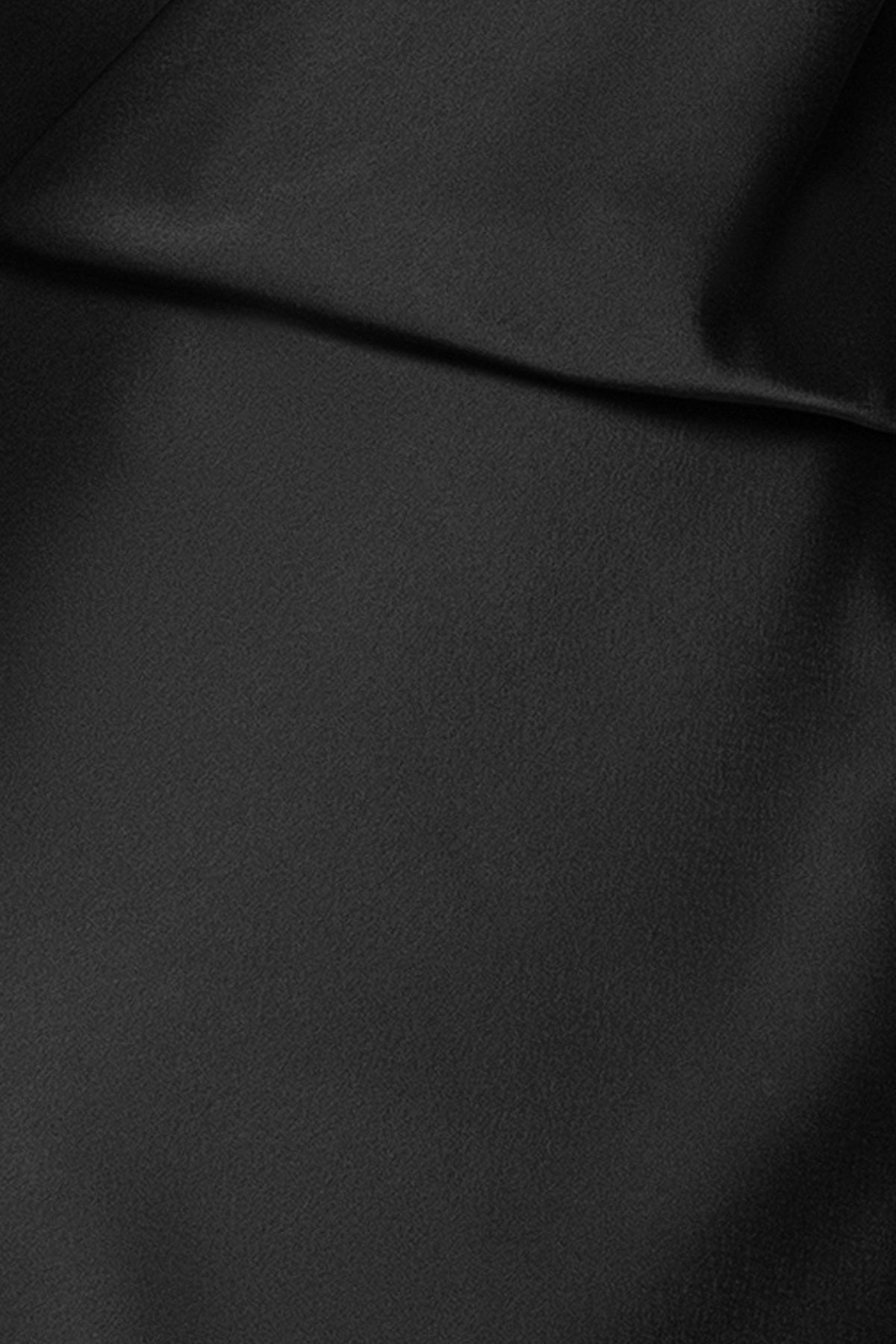 "Erica" Satin Halter Dress - Black | Betsy & Adam