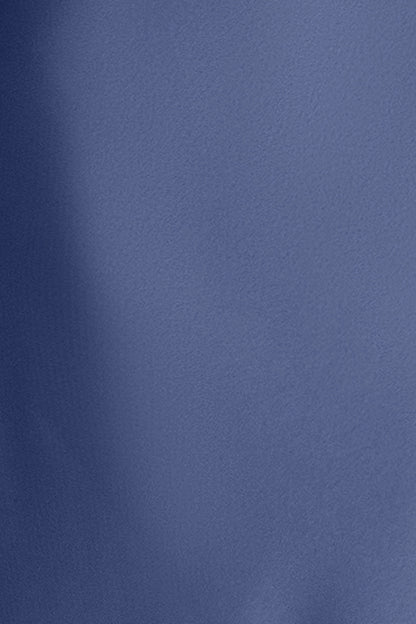 Petite "Zoella" Satin V-Neck Dress - Slate | Betsy & Adam