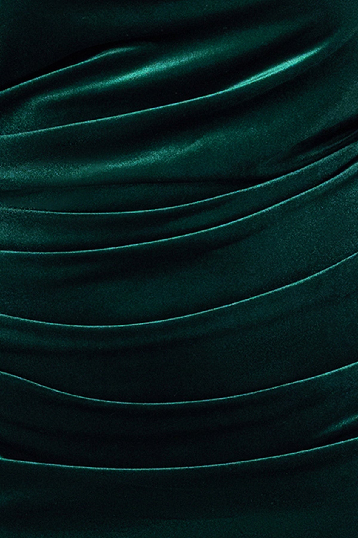 Plus "Audrey" Velvet Draped Back Dress - Hunter | Betsy & Adam