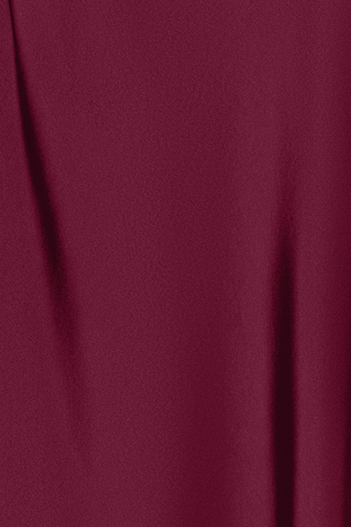 "Colette" Satin Ruched Trim Dress - Wine | Betsy & Adam